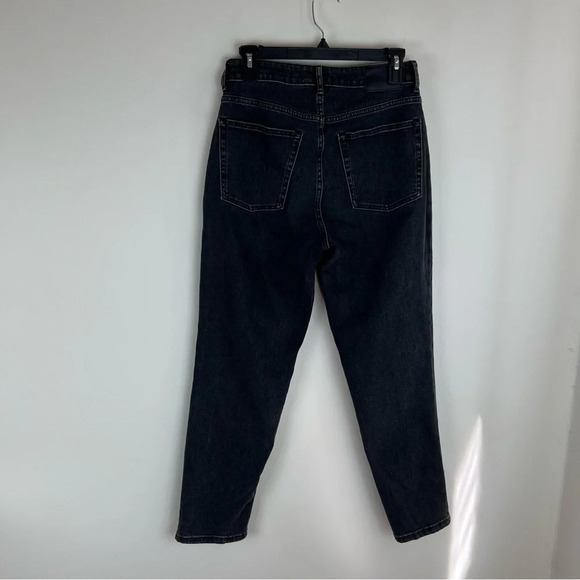 Everlane The Curvy Cheeky Jeans size 28 Black Straight Leg - Picture 8 of 9